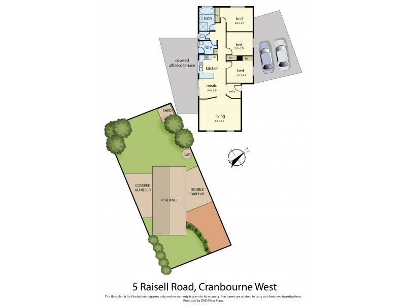 5 Raisell Road, Cranbourne West VIC 3977 Floorplan