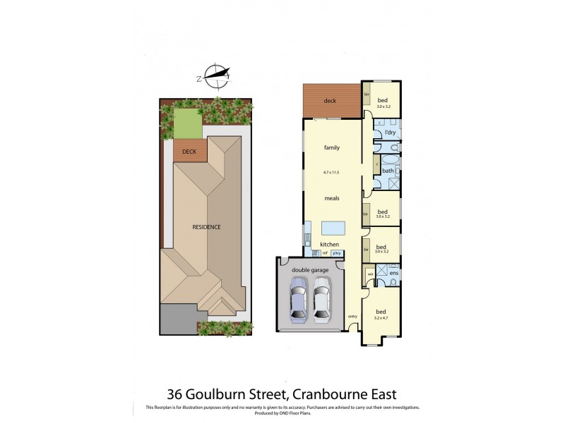 36 Goulburn Street, Cranbourne East VIC 3977 Floorplan