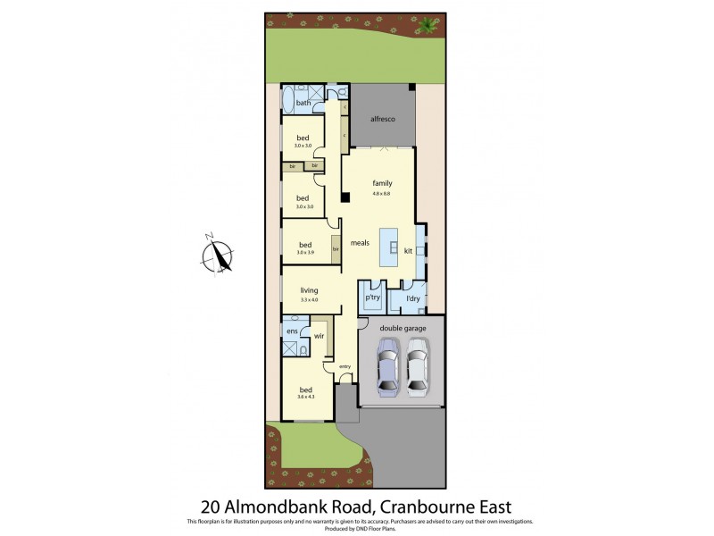 20 Almondbank Road, Cranbourne East VIC 3977 Floorplan
