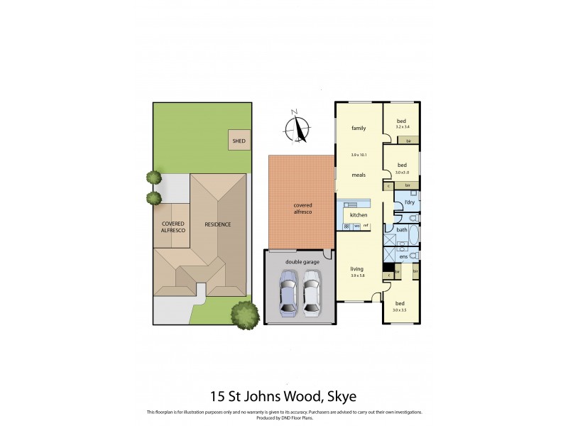 15 St Johns Wood, Skye VIC 3977 Floorplan