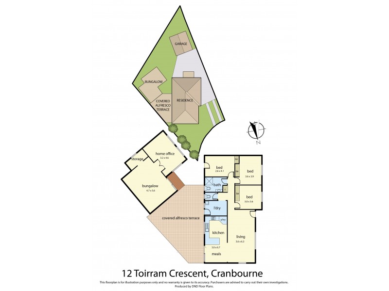 12 Toirram Crescent, Cranbourne VIC 3977 Floorplan