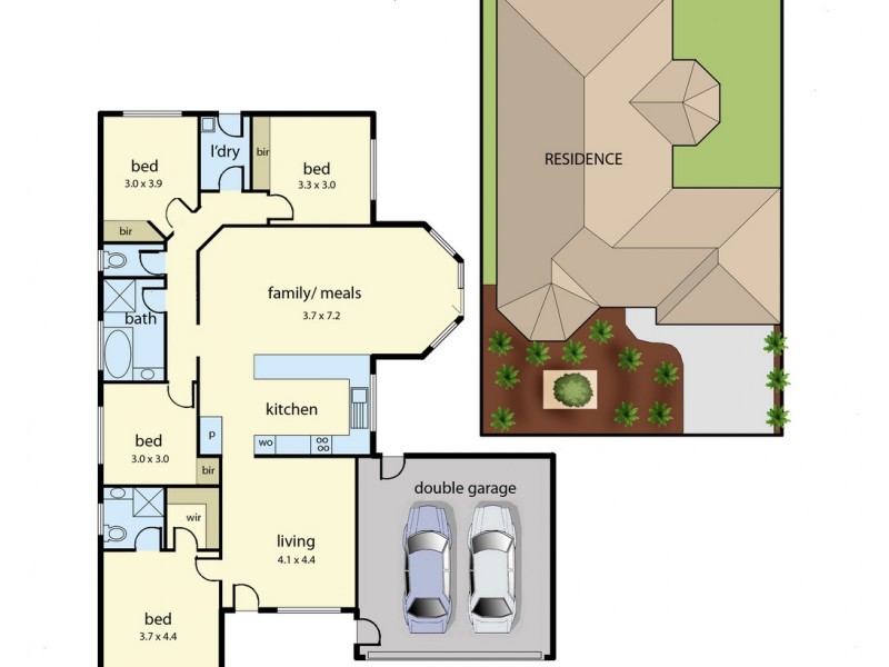 38 Vega Terrace, Cranbourne VIC 3977 Floorplan