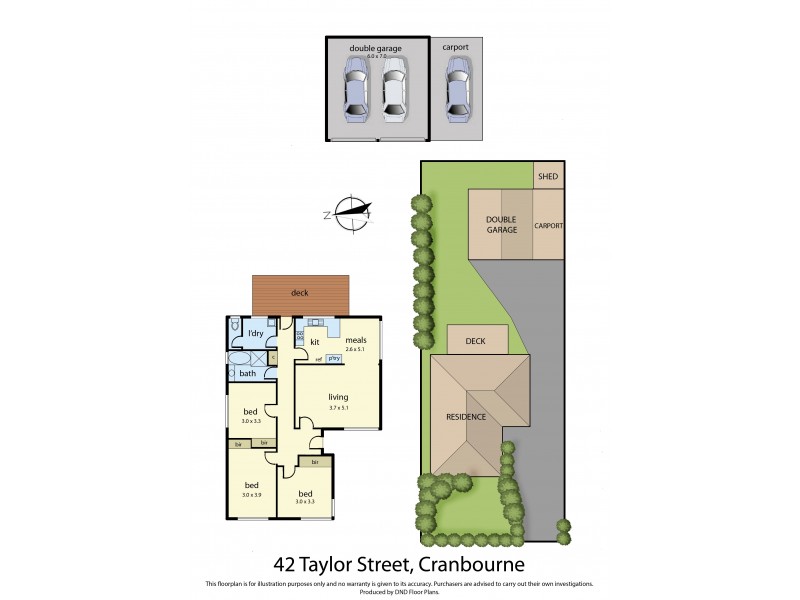 42 Taylor Street, Cranbourne VIC 3977 Floorplan