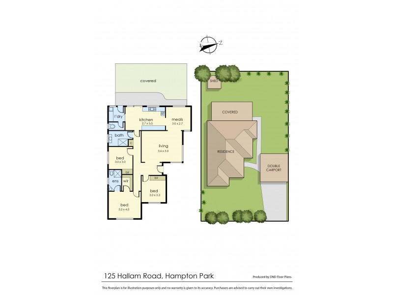 125 Hallam Road, Hampton Park VIC 3976 Floorplan