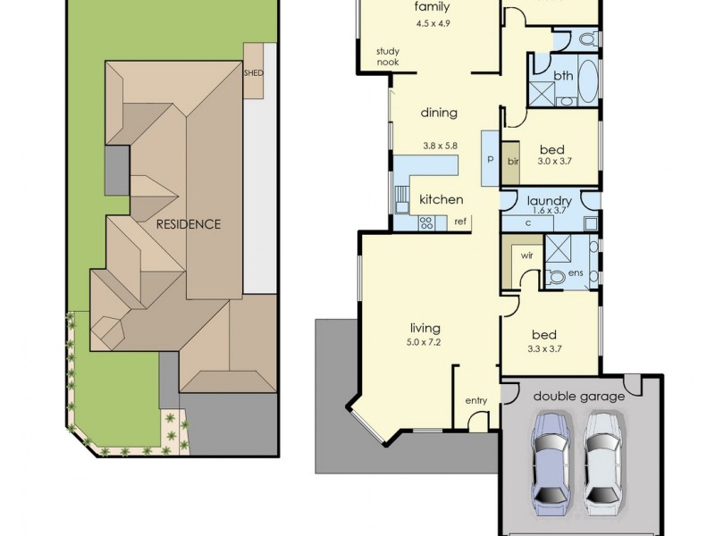 50 Henry Lawson Drive, Lynbrook VIC 3975 Floorplan