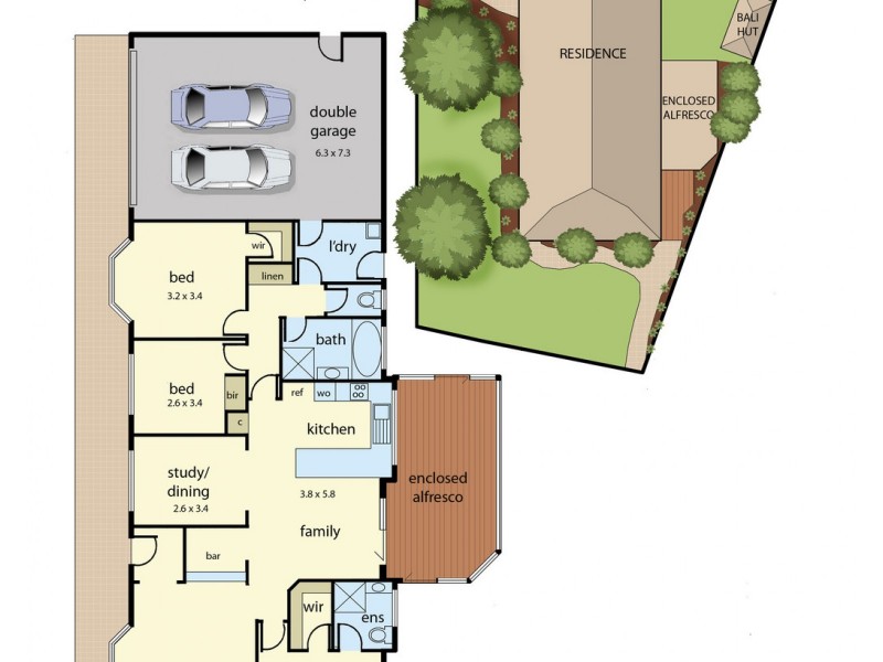 6 Yaltara Close, Cranbourne West VIC 3977 Floorplan