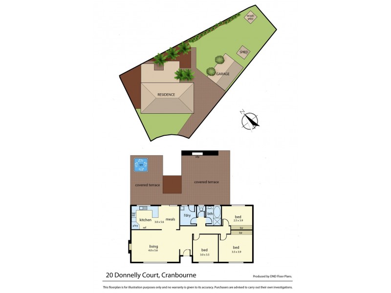20 Donnelly Court, Cranbourne VIC 3977 Floorplan