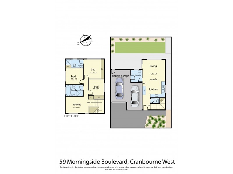 59 Morningside Boulevard, Cranbourne West VIC 3977 Floorplan