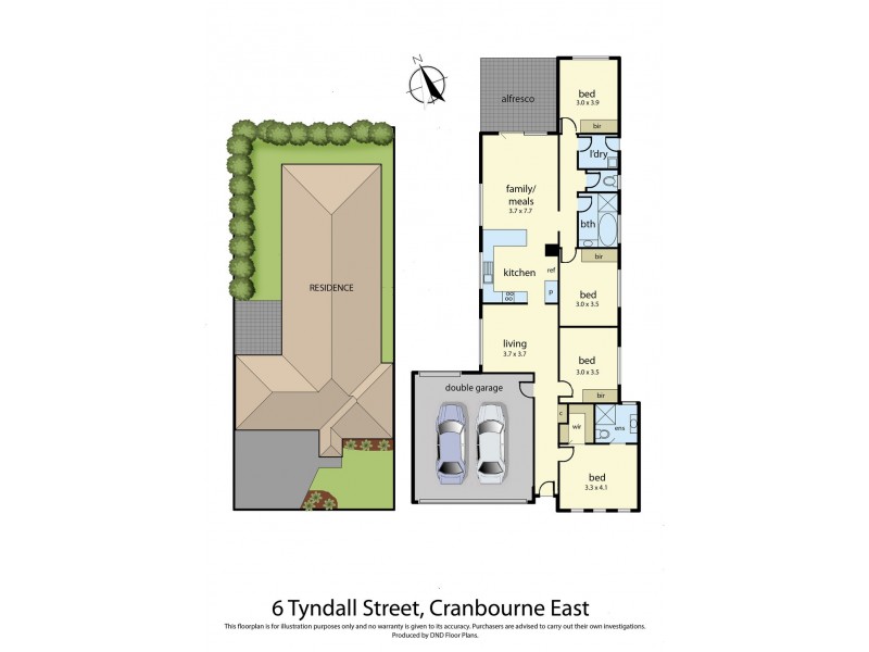 6 Tyndall Street, Cranbourne East VIC 3977 Floorplan