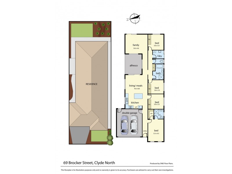 69 Brocker Street, Clyde North VIC 3978 Floorplan