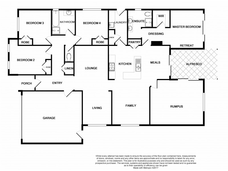 11 Rose Bush Crt, Lyndhurst VIC 3975 Floorplan