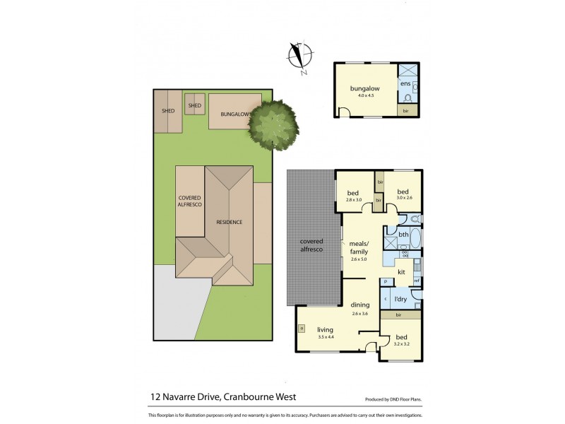 12 Navarre Drive, Cranbourne West VIC 3977 Floorplan