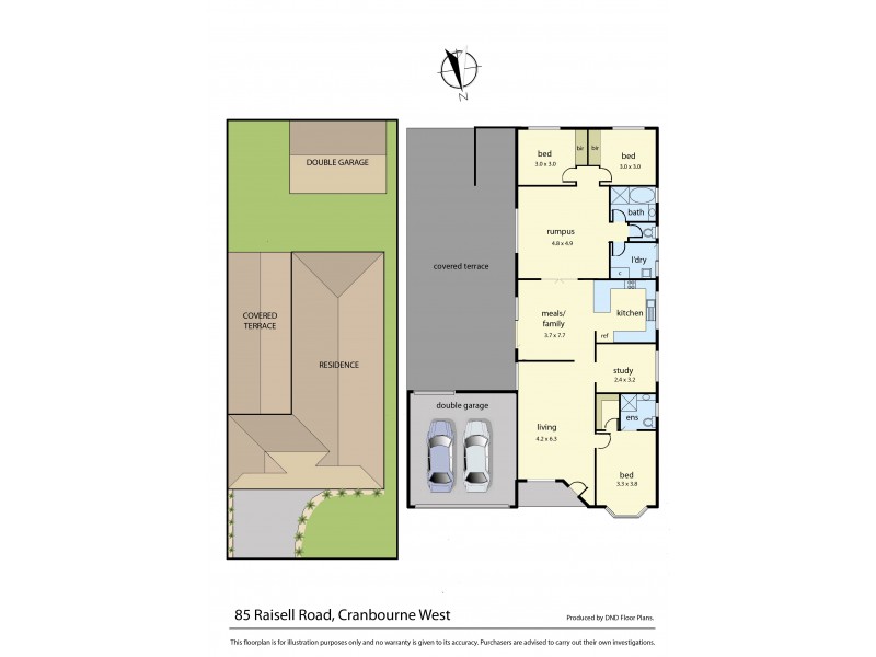 85 Raisell Road, Cranbourne West VIC 3977 Floorplan