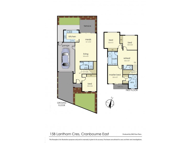 15B Lanthorn Crescent, Cranbourne East VIC 3977 Floorplan