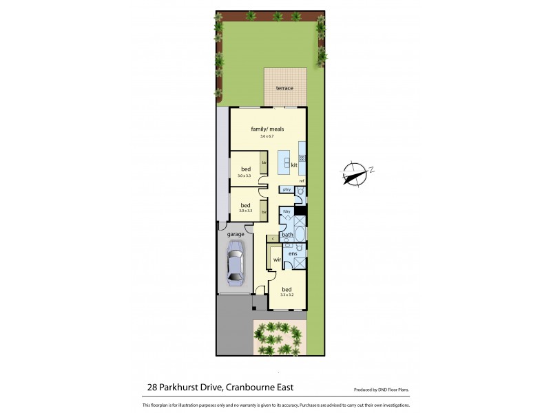 28 Parkhurst Drive, Cranbourne East VIC 3977 Floorplan