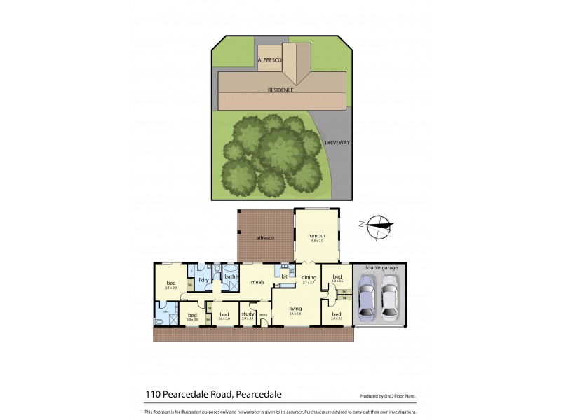 110 Pearcedale Road, Pearcedale VIC 3912 Floorplan