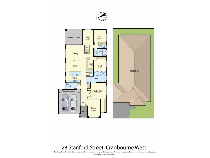 28 Stanford Street, Cranbourne West VIC 3977 Floorplan