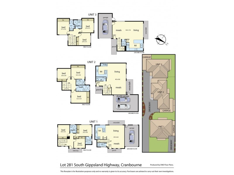 281 South Gippsland Highway, Cranbourne VIC 3977 Floorplan
