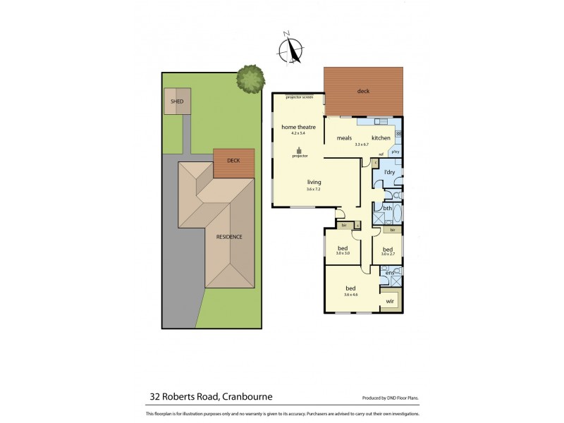 32 Roberts Road, Cranbourne VIC 3977 Floorplan