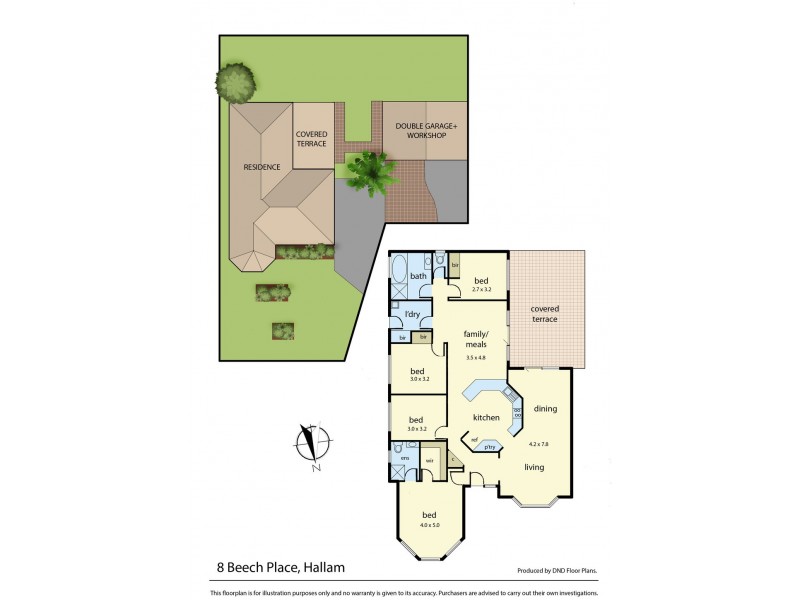 8 Beech Place, Hallam VIC 3803 Floorplan