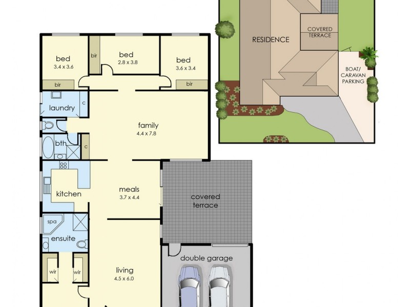 3 Muirfield Close, Cranbourne VIC 3977 Floorplan