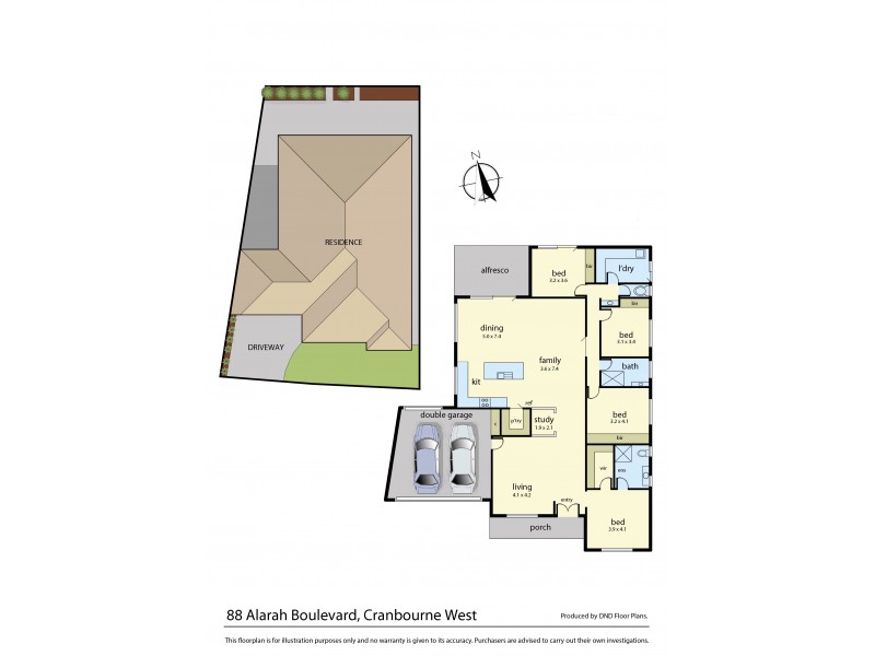 88 Alarah Boulevard, Cranbourne West VIC 3977 Floorplan