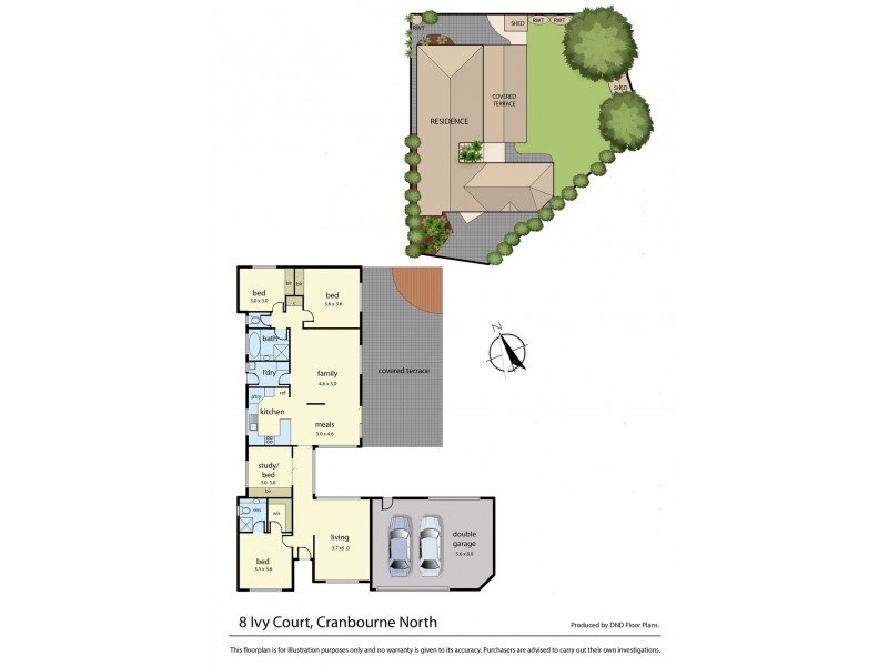 8 Ivy Court, Cranbourne North VIC 3977 Floorplan