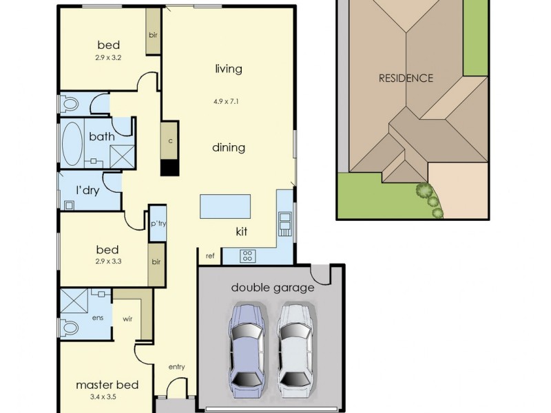 15 Windmill Circuit, Lyndhurst VIC 3975 Floorplan