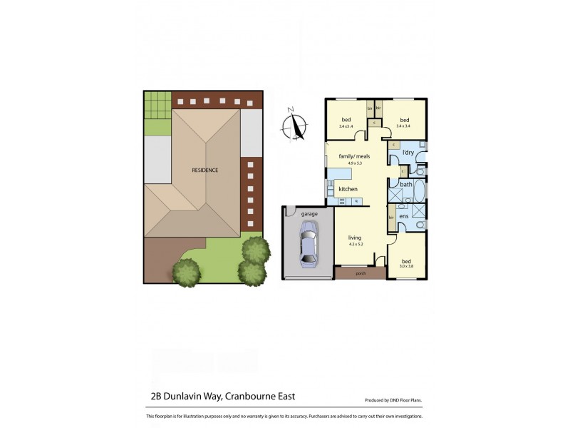 2B Dunlavin Way, Cranbourne East VIC 3977 Floorplan