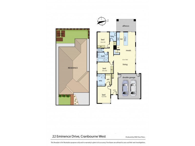 22 Eminence Drive, Cranbourne West VIC 3977 Floorplan