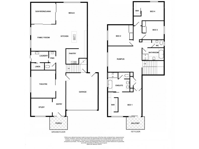 44 Blackledge Drive, Clyde North VIC 3978 Floorplan
