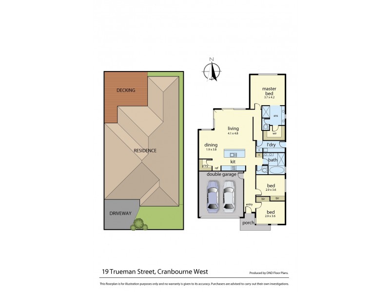 19 Trueman Street, Cranbourne West VIC 3977 Floorplan