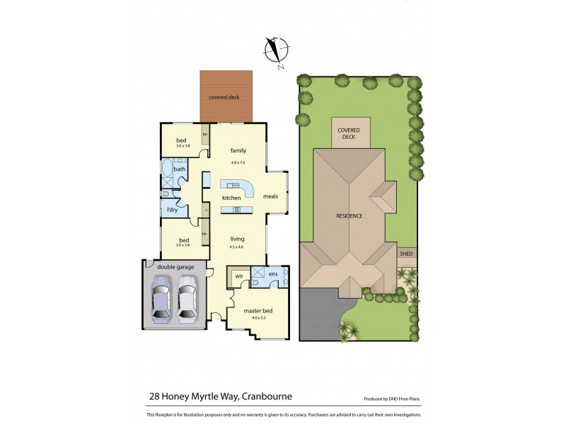 28 Honey Myrtle Way, Cranbourne VIC 3977 Floorplan