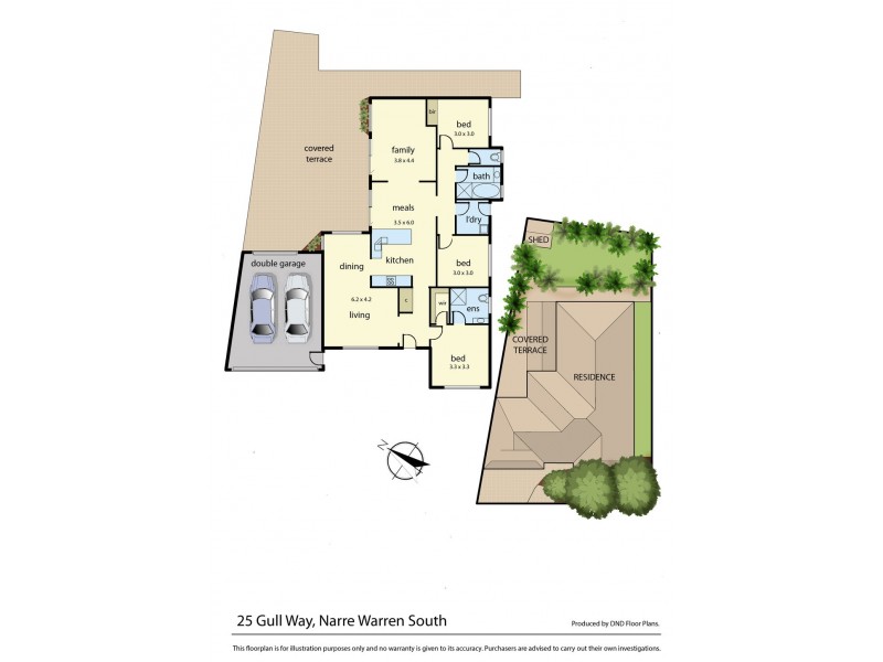 25 Gull Way, Narre Warren South VIC 3805 Floorplan