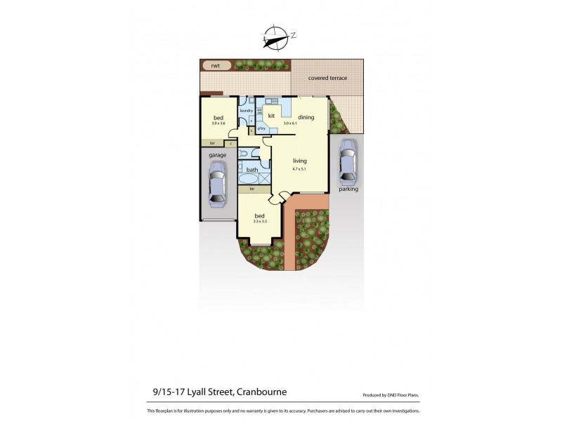 9/15-17 Lyall Street, Cranbourne VIC 3977 Floorplan