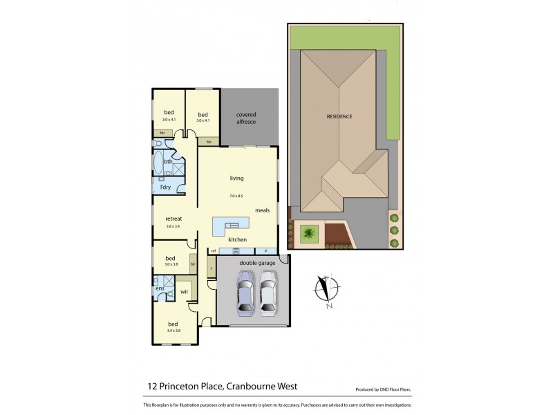 12 Princeton Place, Cranbourne West VIC 3977 Floorplan