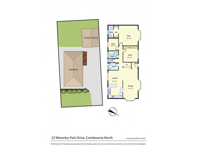 22 Waverley Park Drive, Cranbourne North VIC 3977 Floorplan