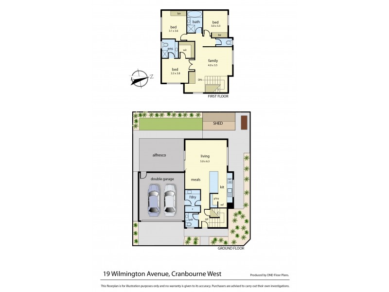 19 Wilmington Avenue, Cranbourne West VIC 3977 Floorplan
