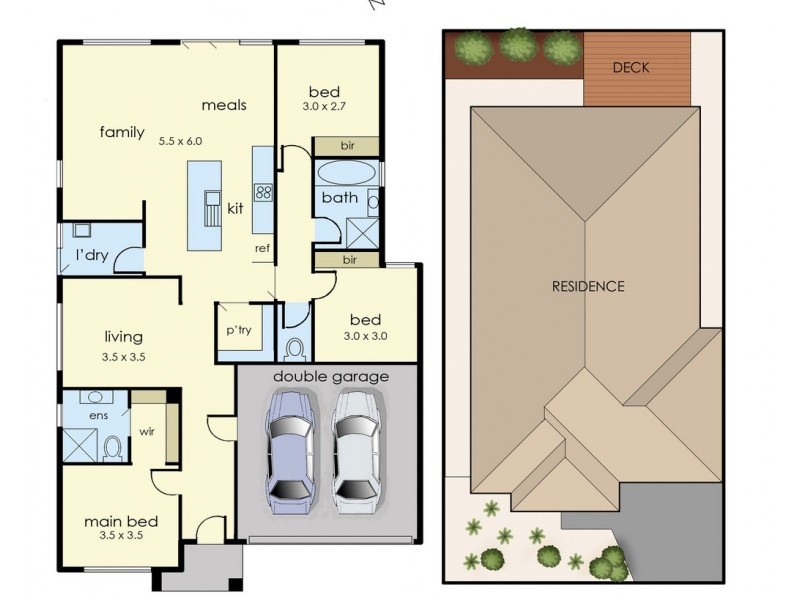 8 Elodea Way, Cranbourne North VIC 3977 Floorplan