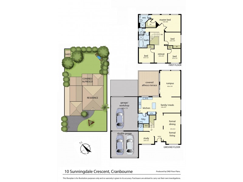 10 Sunningdale Crescent, Cranbourne VIC 3977 Floorplan