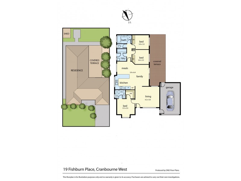 19 Fishburn Place, Cranbourne West VIC 3977 Floorplan