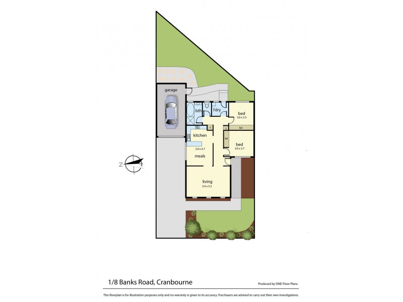 1/8 Banks Road, Cranbourne VIC 3977 Floorplan