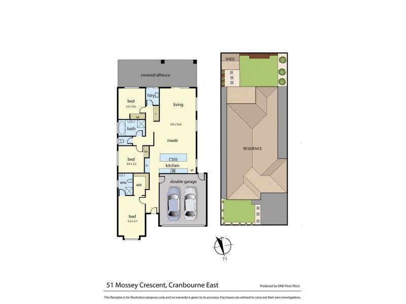 51 Mossey Crescent, Cranbourne East VIC 3977 Floorplan