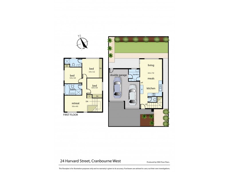 24 Harvard Street, Cranbourne West VIC 3977 Floorplan