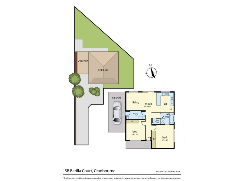 5A Barilla Court, Cranbourne VIC 3977 Floorplan