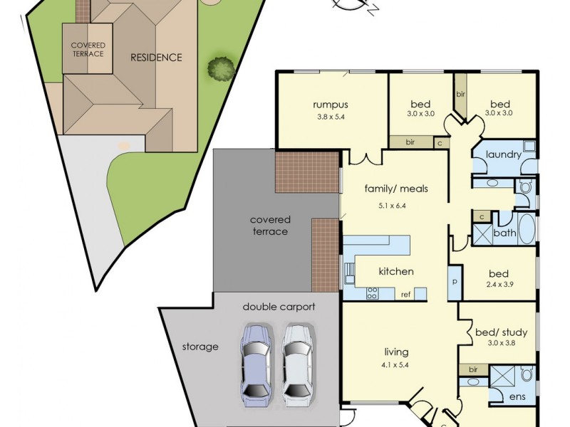 12 Hollyhock Court, Cranbourne North VIC 3977 Floorplan