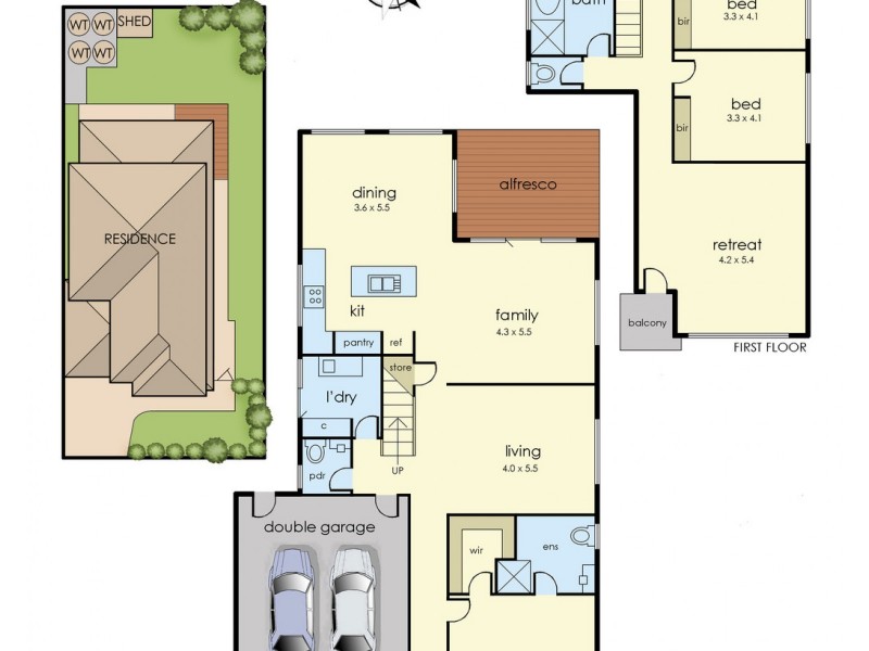 208 Alisma Boulevard, Cranbourne North VIC 3977 Floorplan