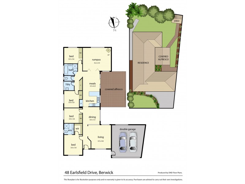 48 Earlsfield Drive, Berwick VIC 3806 Floorplan