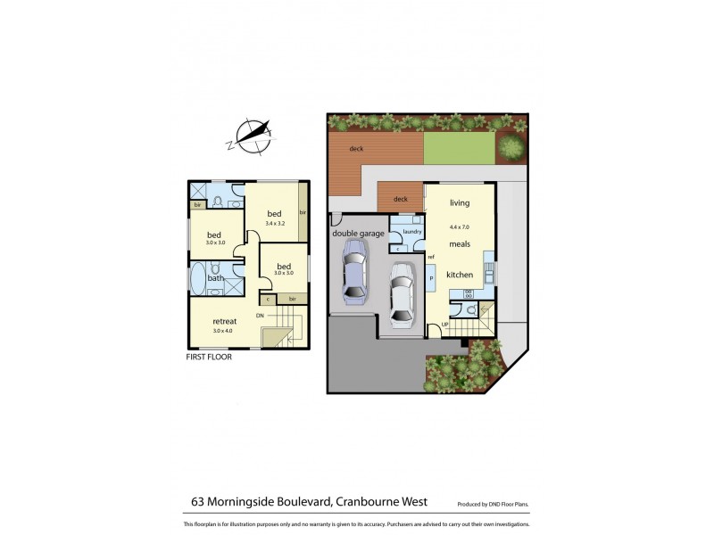 63 Morningside Boulevard, Cranbourne West VIC 3977 Floorplan