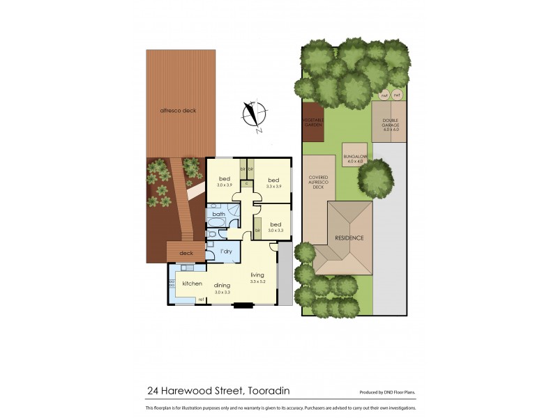 24 Harewood Street, Tooradin VIC 3980 Floorplan